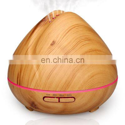 Gadgets 2018 wooden grain automatic perfume air ultrasonic aroma dispenser 400ml