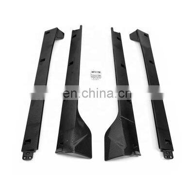 ABS Side Skirt For Tesla Model 3 Car Body Kits