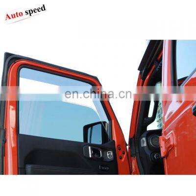 Car Windows Sunvisor Cover Rain Sun Visor Shield Cover Guard for Jeep Wrangler JL 2018+ With 2 Door photo-5