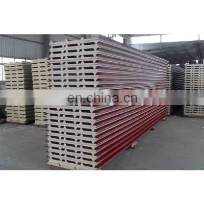 Best price pu sandwich metal panel insulated exterior wall panel