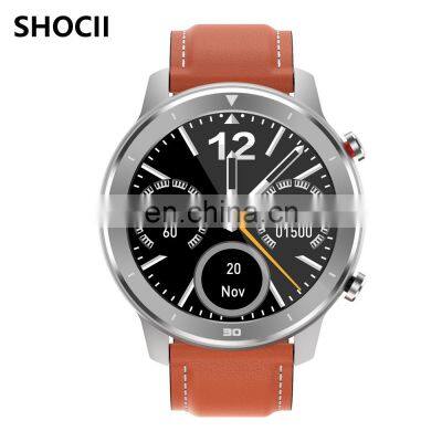2021 New Product DT78 Smart Watch Men Step Counting Women  IP68 Round Display Smartwatch Heart Rate Wrist Watch