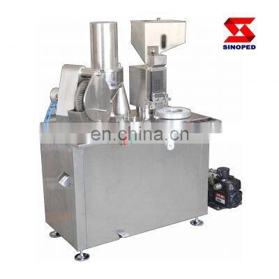 CGN-208D button type series capsule filling empty dry powder filler machine