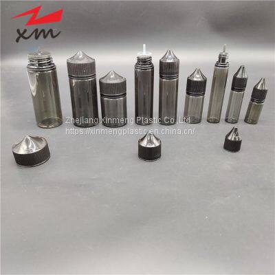 v3 10ml 30ml 60ml Oil Squeeze E-liquid Bottle Clear Black Childproof Cap Squeeze Juice Plastic Vape Bottle photo-2