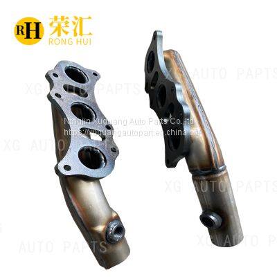 Exhaust manifold for catalytic converter Old prado