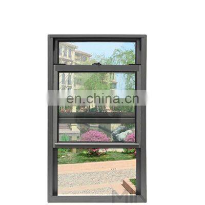 American vertical sliding window up down sliding windows design