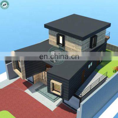3 Storey Splendid Modular Container Structure House 5 Bedroom Modern Prefab Residence Dubai Container House photo-5