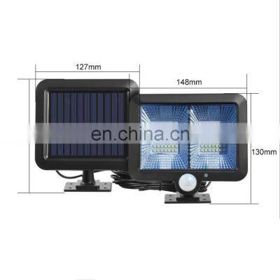Waterproof Induction Type Motion Sensor Splid Solar Garden Wall Light for Porch Patio Yard Garage photo-3