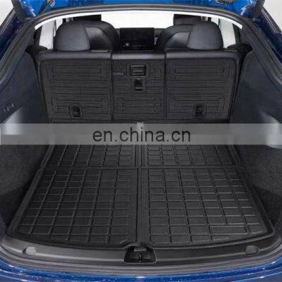 New Car  Mats for  2021+ Tesla Model Y  Car Back Seat Cover Mats Pad for Model Y Cargo Mat Accessories