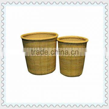 woven oval round decorative storage basket