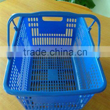 Supermarket Plastic Vegetable Storage Basket photo-6