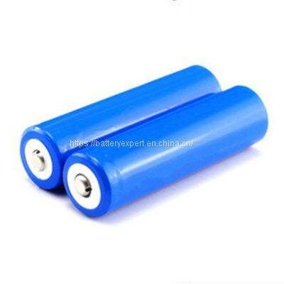 Rechargeable lithium iron phosphate battery 3.2V 600mAh 14500 Cylindrical AA LiFePO4 Battery Cell