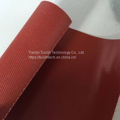 Glass cloth with silicone impregnated