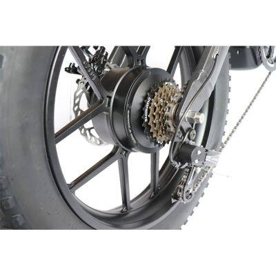 New Model 20 Inch 48V 13Ah Lithium Battery Electric Fat Tire Bike Ebike Bicycle Customized Logo photo-3