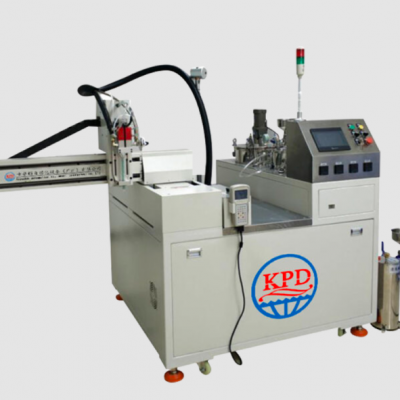 catilever glue potting machine conveyor belt epoxy potting production line assembly line