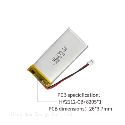 LiFePO4 Battery Pack UFX 303060 380mAh 3.2V LiFePo4 Battery photo-3