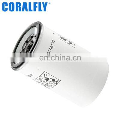 Coralfly Car & Truck Parts oem 20480593 diesel fuel filter WK940/33X 20514654 For VOLVO truck