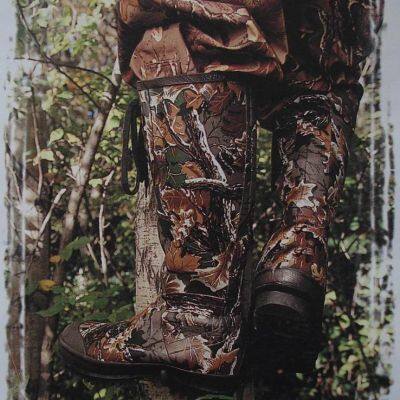 Man Forest Work Protective Boot, Outdoors Hunting Boot, Waterproof Camo Neoprene Rubber Boot, Heat Preservation Camo Rubber Boot photo-5