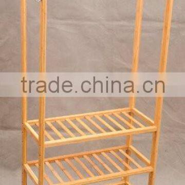 Hot selling season bamboo clothes drying rack