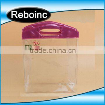 Polyethylene plastic pvc handle bags with drawstring