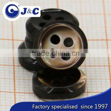 2015 Nature 4 Holes Black Trocas Shell Button photo-4