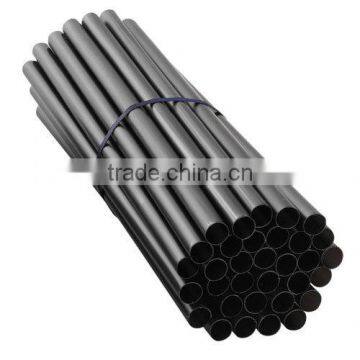 Eco-friendly Plastic Straw Black Felxible Plastic Drinking Straw, Hard Straw With Spoon, Black Jumbo Straw photo-4