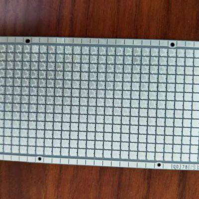 2-layer Aluminum Nitride Ceramic Concave Step Ceramic PCB photo-3