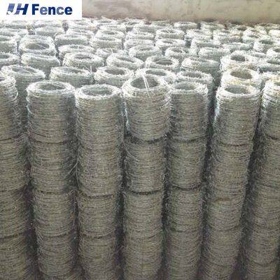 High Quality Double Twisted Galvanized Barbed Wire Price Per Roll Cheap Barbed Wire photo-4