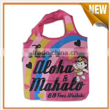 Polyester shopping printed shopping bag