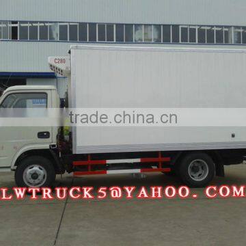 China new 3tons Dongfeng New Condition mini refrigerated van