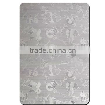 304 Panda Textured embossing Stainless steel sheets