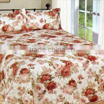 2016 Best selling 3Pcs Printed Quilt Set