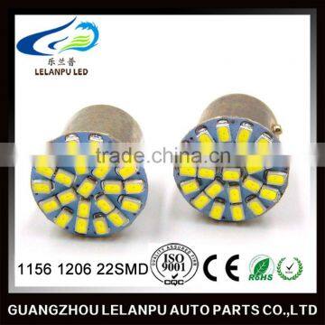 WHOLESALE 1156 auto led light 1156 1206 22smd auto led turn light signal lights