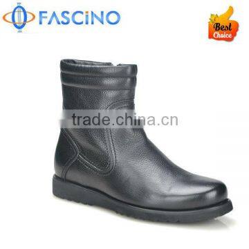 Men Long Boots Leather