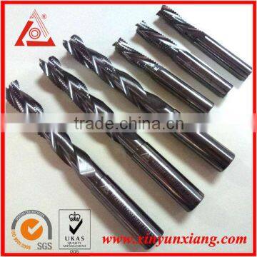 Sold Carbide Roughing Spiral Three Flute