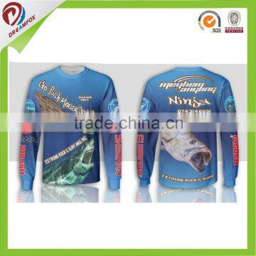 best popular cheap price new style sublimated fishing jerseys