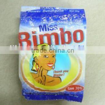 15g sachet detergent powder