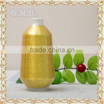 The Most Popular St type Pure Gold Thread 150D Polyester Embroidery Metallic Yarn