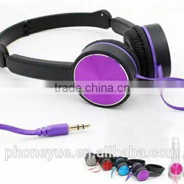 colorful professional heavy metal music neckband hearing aid earphones for iphone