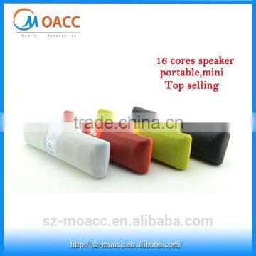 Super Quality 16 cores speaker portable bluetooth stereo speaker