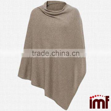 Handmade Ladies Knit Poncho Women Pure Cashmere Poncho