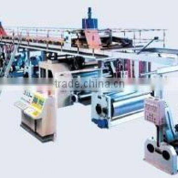 carton box making production line/corrugated packing machine