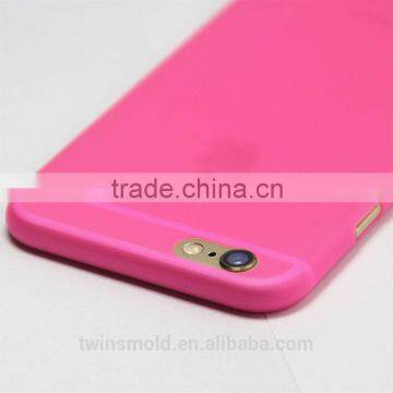 Hot full cover extrem ultra thin 0.3mm pp matt mobile phone case for iPhone 6 & 6 plus