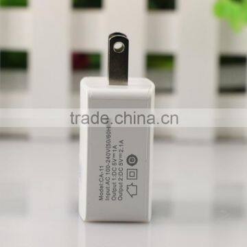 Dual USB 2.1A Wall Charger,mobile Phone 2 USB 2.1A Travel Charger for IPad photo-3