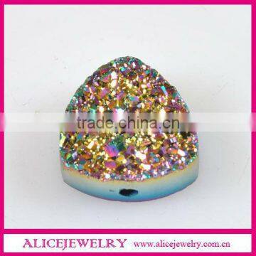 Wholesale Drilled Agate Druzy Stone Agate Druzy Cabochon Agate Druzy Geode Pendant