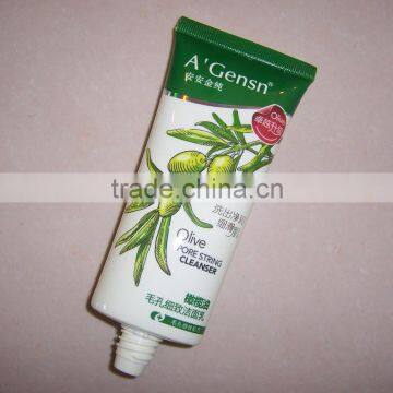 supply plastic oval tube for hand cream