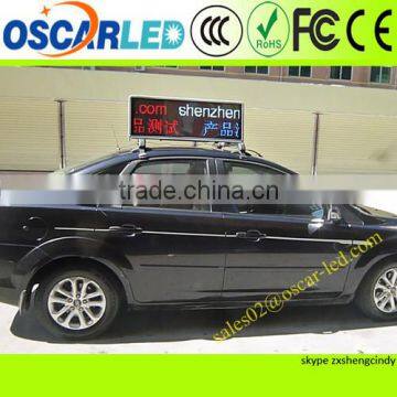 2016 xx image led screen display for taxi for shopping mall advertising