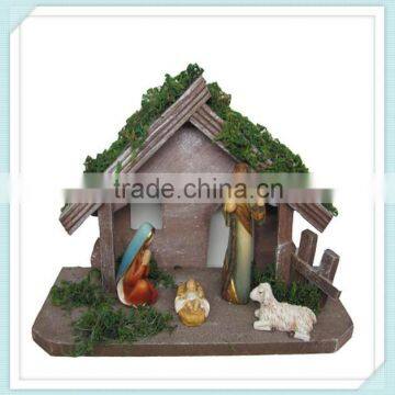 Wood Nativity Scene Nativity Set ,Religious Decorative Nativity