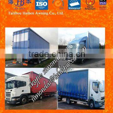 Waterproof and Durable PVC Coated Tarpaulin for Truck Side Curtain