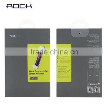 Rock Anti Scratch Tempered Glass Screen Protector for IPhone 6 6s Anti Fingerprint Frosted Rose Gold Screen Protector MT-5738 photo-4