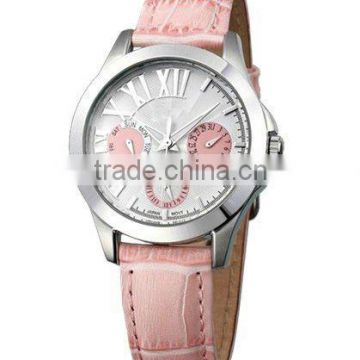 the pink lady watch with six-handed japan quarzt movt.